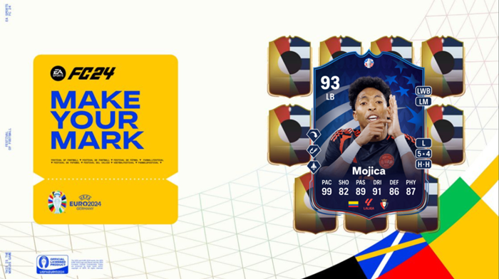 EA FC 24 Johan Mojica Make Your Mark Card